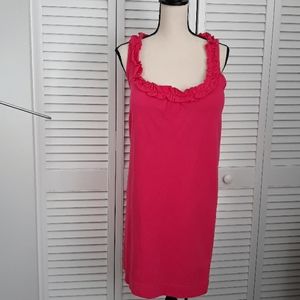 NWT J Crew  Pink 100% Cotton Dress XS